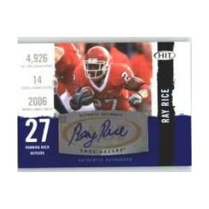 2008 Sage HIT Autographs #A73 Ray Rice   Baltimore Ravens (RC   Rookie 