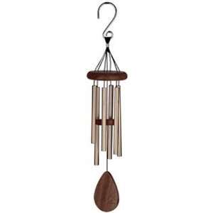  Woodwind Chimes   Mahogany Finish Patio, Lawn & Garden