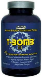 MHP T BOMB II Maximum Strength Testosterone 168 Tabs  