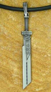 Pewter pendant of Clouds Sword. Come as Choices of Key chain or 