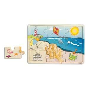  At the Beach Wooden Puzzle by Gund [Baby Product] Toys 