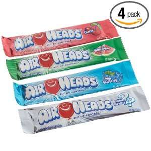Airheads Mini Bars, Variety Pack, 30.7 Ounce Packages (Pack of 4 