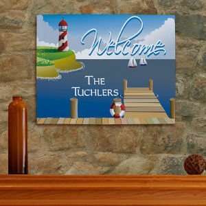  Personalized Lighthouse Canvas Wall Art