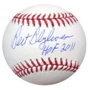  Bert Blyleven Autographed Baseball   HOF Inscription 