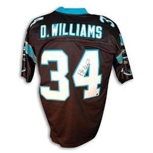  DeAngelo Williams Signed Carolina Panthers Black Reebok 