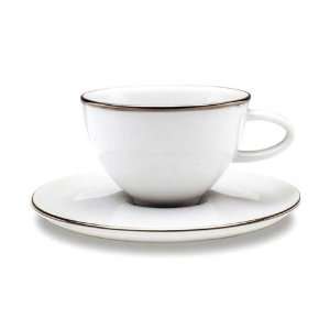 Corona Small Porcelain Coffee Cup and Saucer  Kitchen 