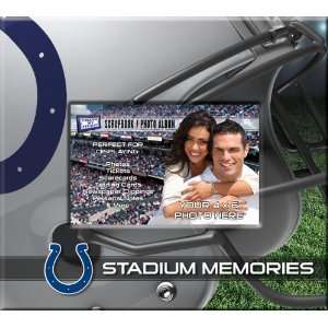  Indianapolis Colts 8 x 8 Ticket & Photo Scrapbook Sports 