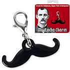 mustache charm  