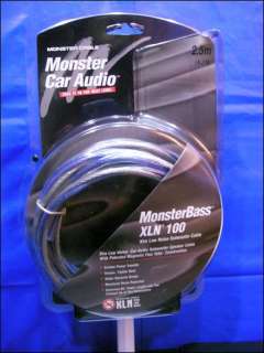 Monster Bass XLN 100 Subwoofer Cable Priority Ship  