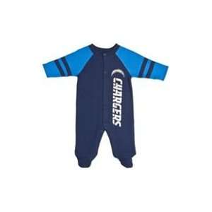  San Diego Chargers Football Baby Infant One Piece Footsie 