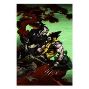  Wolverine Soultaker #3 Cover Zombie and Wolverine Giclee 