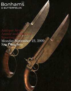 Bonhams Antique Arms & Armour & Sporting Guns Nov. 2009  