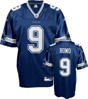 Dallas Cowboys NFL Reebok Replica Team Color Jersey   Tony Romo  