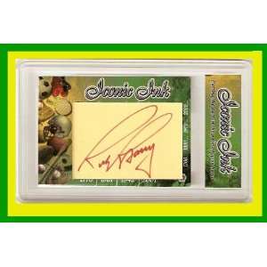 RICK BARRY Signed Iconic Ink Autograph GAI 1/1 Card  