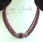 435Cts XCLUSIV NATURAL RUBY NECKLACE W DESIGNER CLASP items in RUBY 