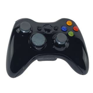 Wireless Controller Shell Case Kit for XBOX 360 Black  