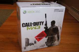 NEW Xbox 360 Modern Warfare 3 Limited Edition Slim System Console Only 