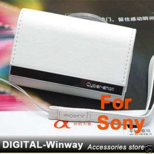 LCS THP Camera Case bag For SONY DSC T900 DSC T90 White  