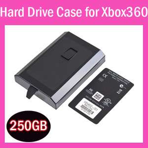 250GB HD Hard Drive CASE Shell BOX for Xbox 360 Slim HDD Brand New 