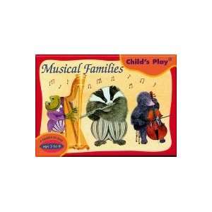  Musical Families Card Game Toys & Games