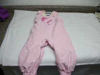 Girls toddler Snowsuit Size 24 months Pink COLUMBIA Nice  