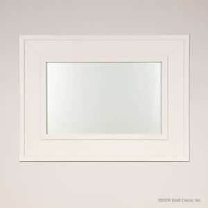  Bratt Decor Manhattan Mirror in White