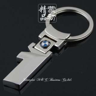   3D BMW Key Chain Key Ring Keyfob 1 3 5 6 7 X X3 X5 Series Gift  