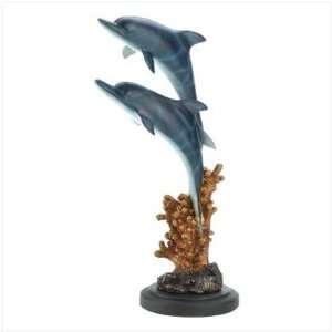  Leaping Dolphins Statue