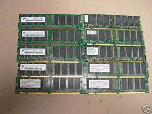 10x 256MB, PC133 memory bundle 2.5GB total  