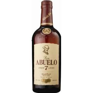  Ron Abuelo Rum Anejo 7 Anos 80@ 750ML Grocery & Gourmet 