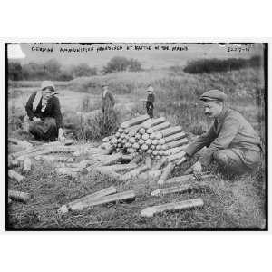   ammunition abandoned at Battle of the Marne,10/29/14