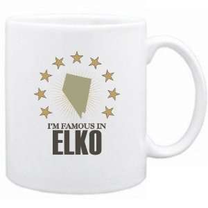    New  I Am Famous In Elko  Nevada Mug Usa City