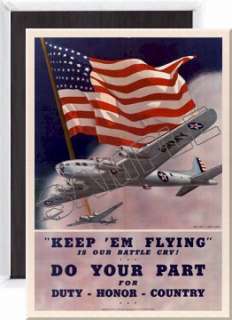 Do Your Part WWII War Poster Refrigerator Magnet ar01. Large 