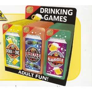  Down in One Adult Drinking Card Game 