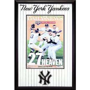 Mounted Memories New York Yankees 2009 World Series Framed Daily News 