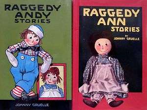   Raggedy Andy Stories Johnny Gruelle 2 Book Set 9780027375855  
