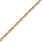 14K Yellow Gold Pendant Rope Chain Necklace 1.2mm 20 Inches New