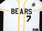 bad news bears 7 movie jersey button down sewn new
