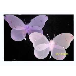  Heart Rhimestone Butterfly Wing Toys & Games