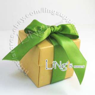 100 2x2x2 2pcs Favor Gift Box Wedding Baby Shower Party  