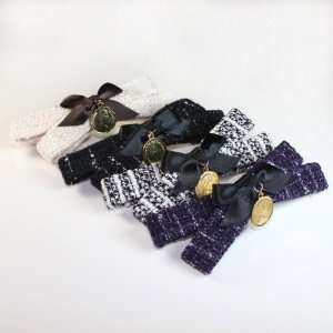  Tweed Fabric Bow Pin Arts, Crafts & Sewing