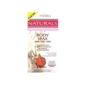  Andrea Naturals Body Wax Pomegranate Cranberry Kit Health 