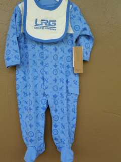   Lifted Research Group Infant Boys Urban Wear Lay Sleep And Play Set