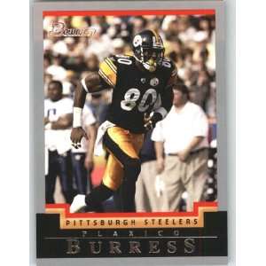  2004 Bowman #34 Plaxico Burress   Pittsburgh Steelers 