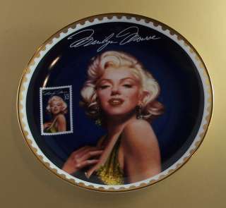   REGAL Marilyn Monroe Plate THE GOLD COLLECTION #1 First Issue  