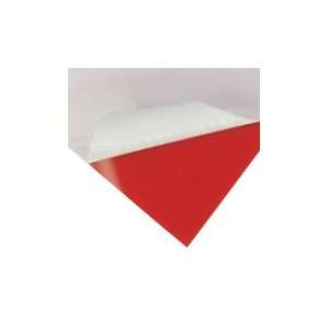 Acrylic Sheet 3/16 x 12 x 36   Red   Plexiglass
