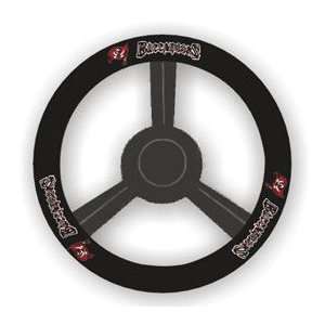 Tampa Bay Buccaneers Leather Steering Wheel Cover