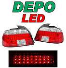 FREE SHIP DEPO NO ERROR 97 00 BMW E39 4D EURO RED CLEAR LED TAIL LIGHT 