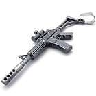 Mens Army Style Police Metal Gun Rifle Chain Pendant Necklace Item Id 
