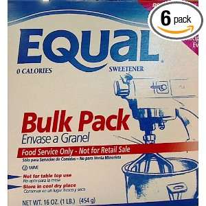 Equal Bulk Pack, 16 ounce packages (Pack of 6)  Grocery 